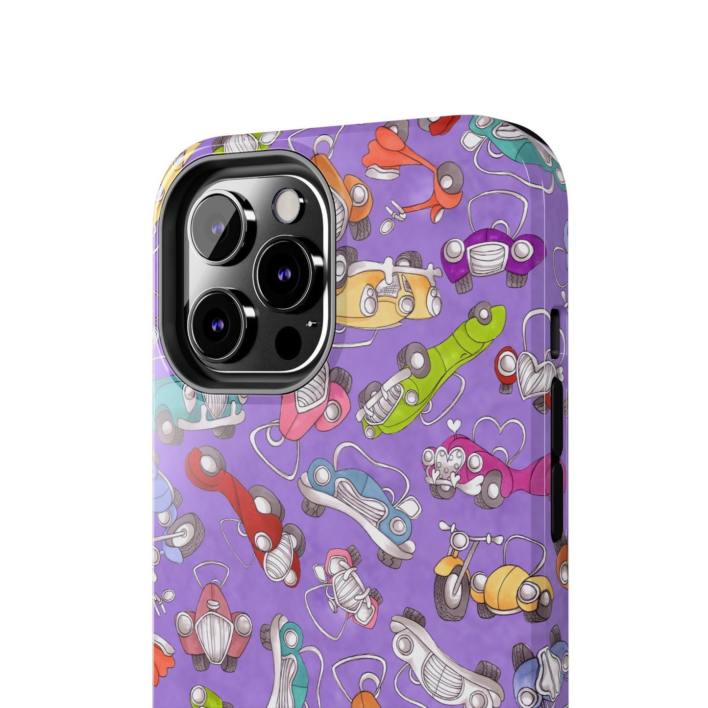Pile Up Purple Phone Case