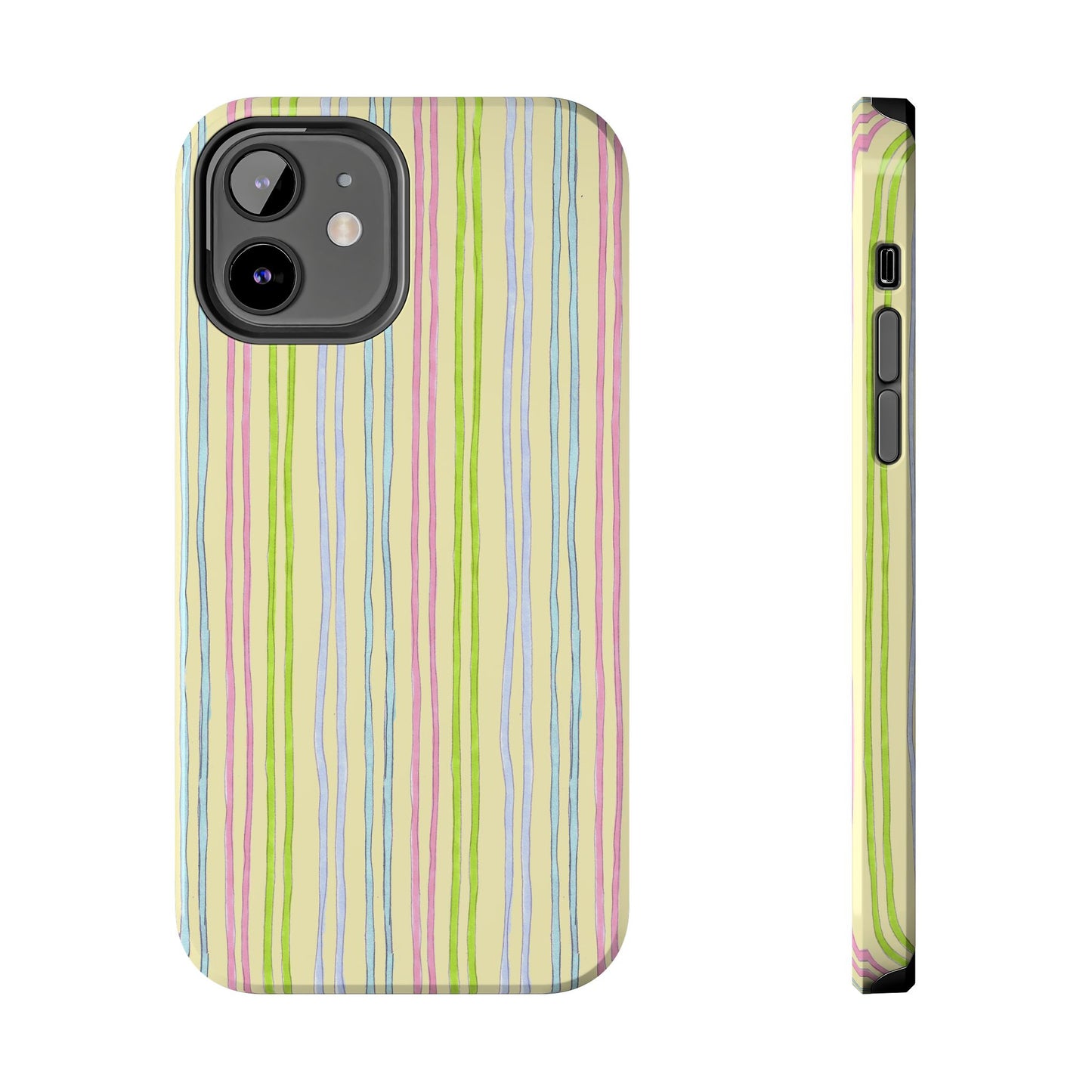 Belle Stripe Yellow Phone Case