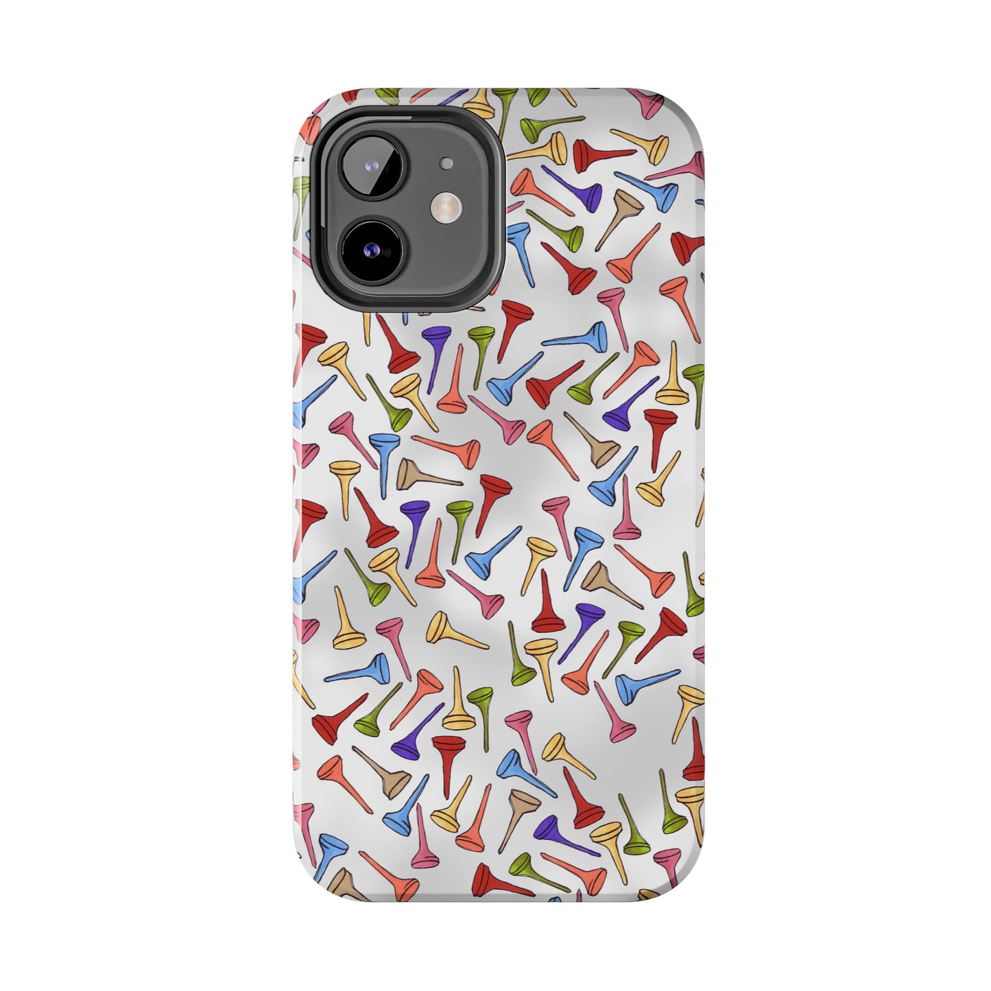 Teed Off Gray Phone Case