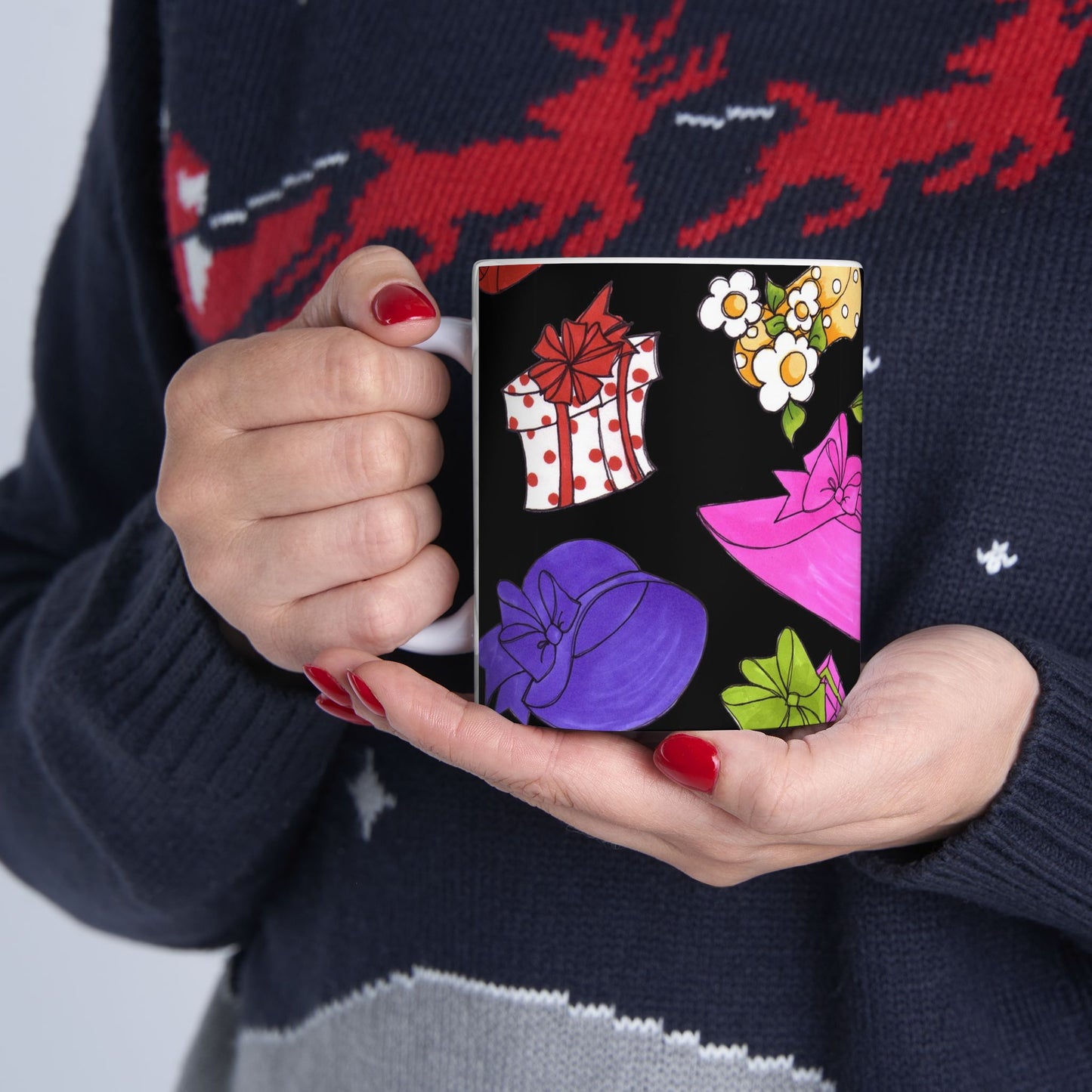 Accessories Tossed Black Cup