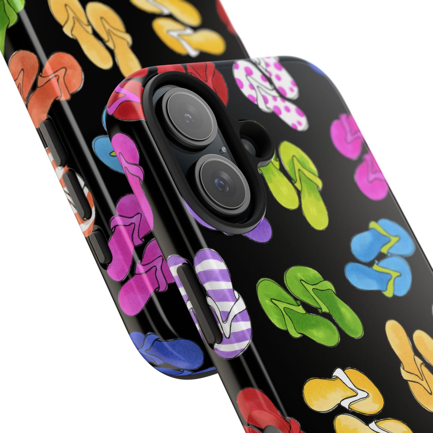 Fun Flops Black Phone Case