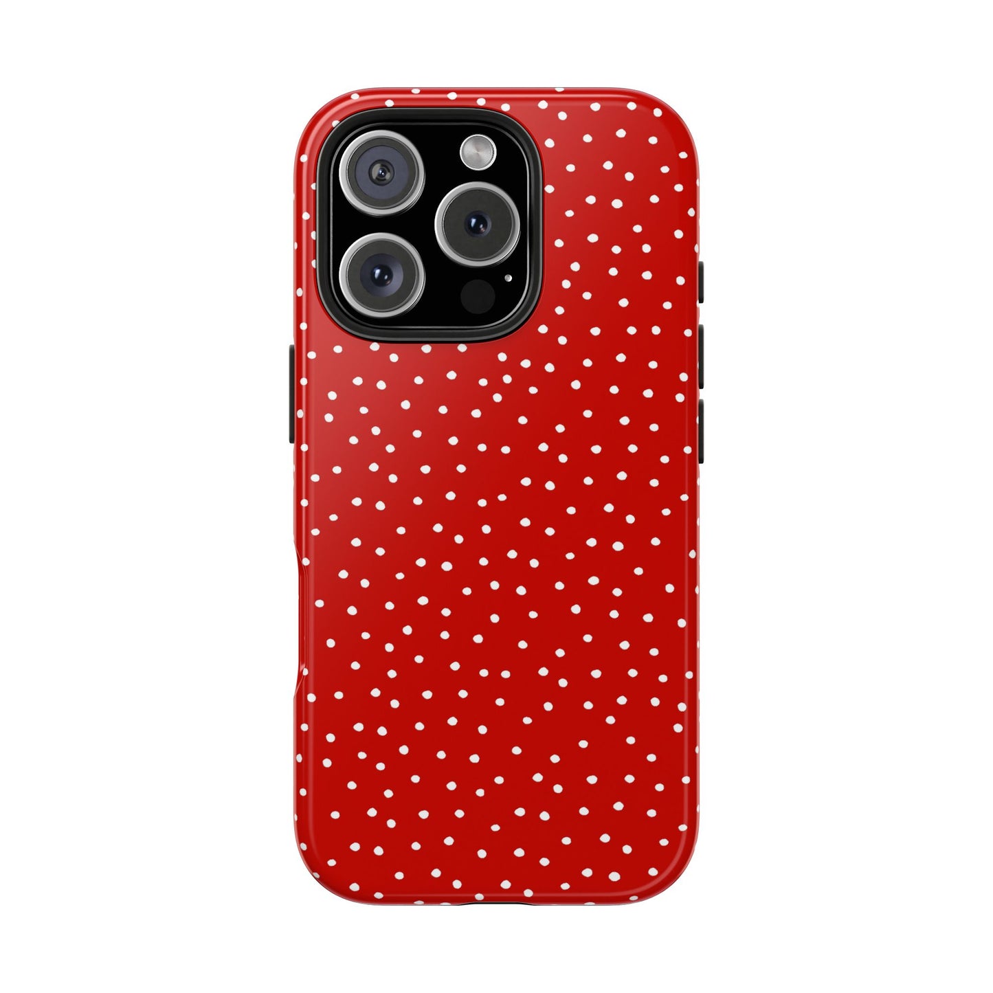 Dinky Dots Red / White Phone Case