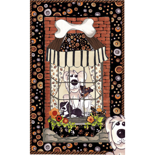 Doggies in the Window Quilt Kit