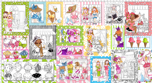 Sunshine Resort Fabric Panel