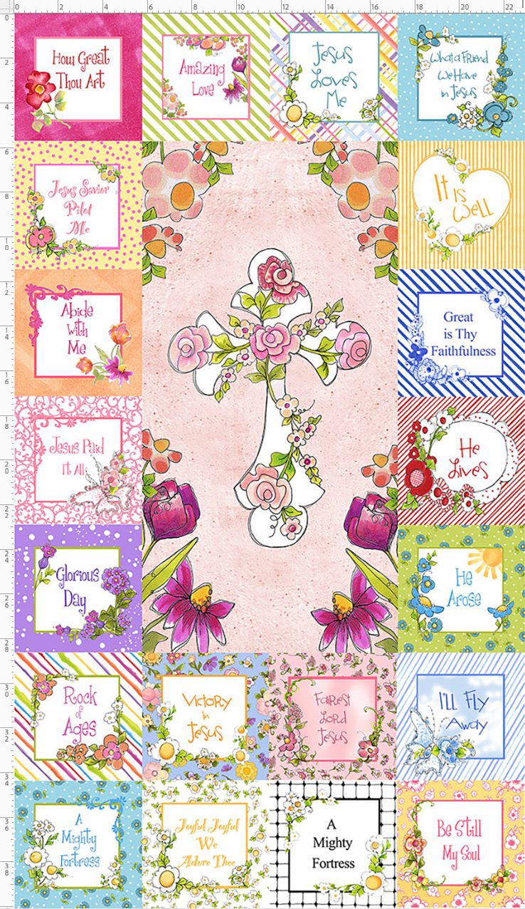 Hymn Hummer Fabric Panel