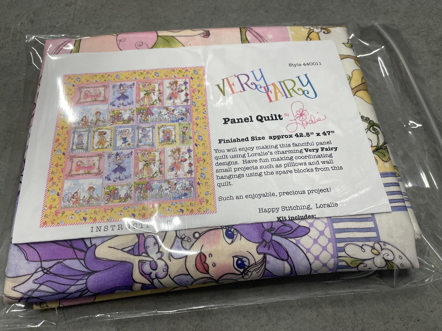 Very Fairy Quilt Kit