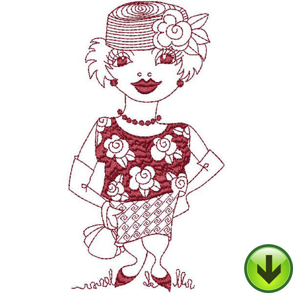 Betty Embroidery Design | DOWNLOAD
