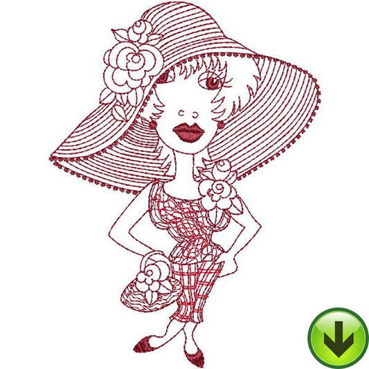 Hattie Embroidery Design | DOWNLOAD