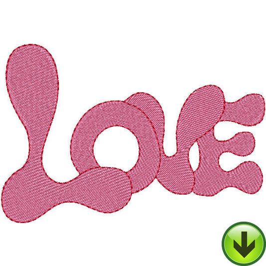 Love Embroidery Design | DOWNLOAD