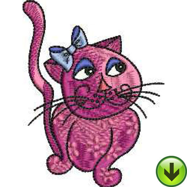 Cool Cats Embroidery Machine Design Collection