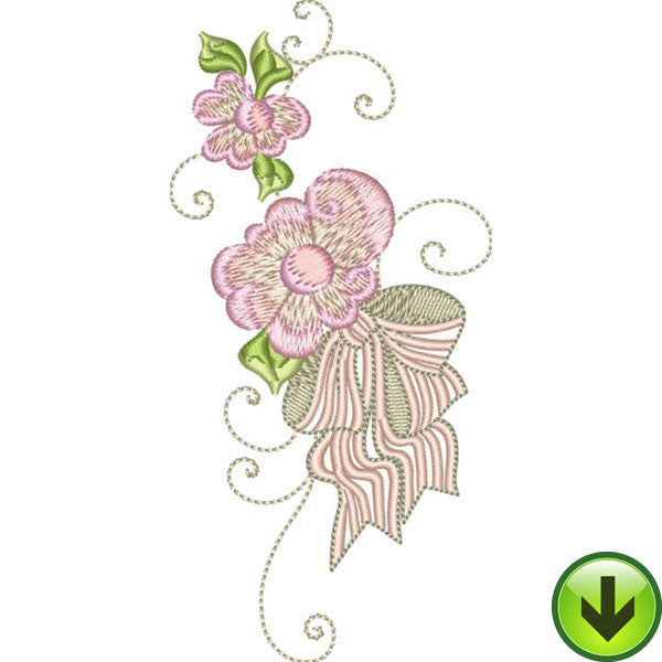 Love in Bloom Embroidery Design | DOWNLOAD
