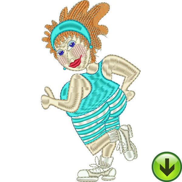 Run for the Buns Embroidery Design | DOWNLOAD