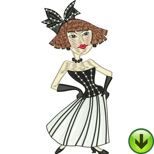 Miss Tatsuda Embroidery Design | DOWNLOAD