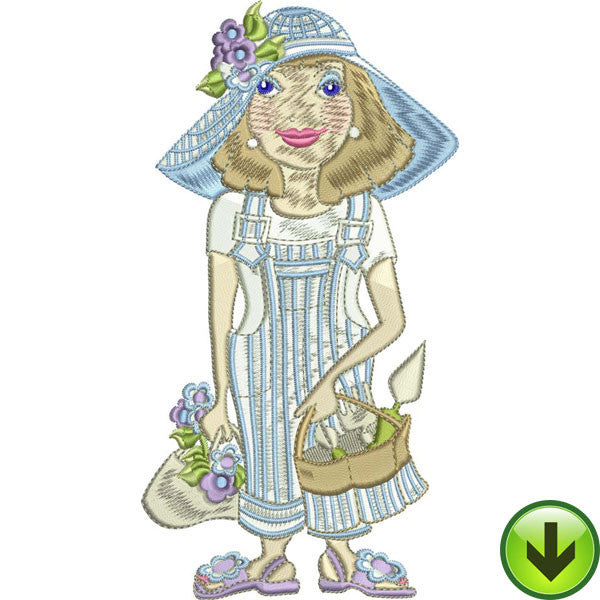 Sarah Embroidery Design - Download, Multi-Format, USA – Loralie Designs