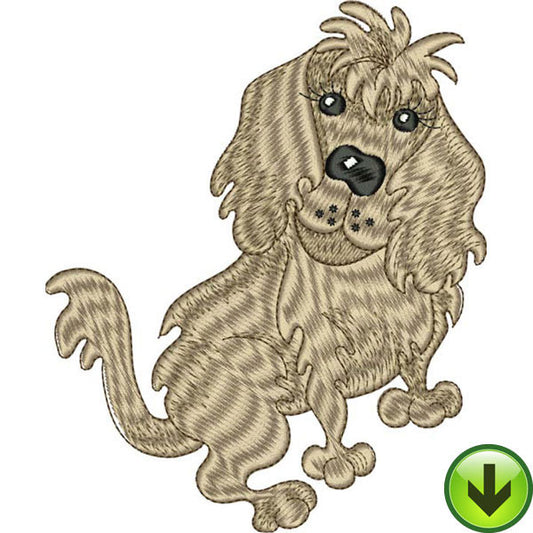 Goldie Embroidery Design | DOWNLOAD