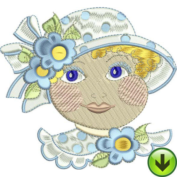 Molly Embroidery Design | DOWNLOAD