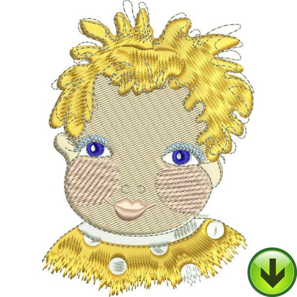 Baby Face 2 Embroidery Machine Design Collection