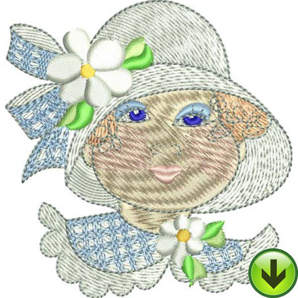 Baby Face 3 Embroidery Machine Design Collection