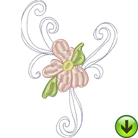 Y Upper Case Embroidery Design | DOWNLOAD