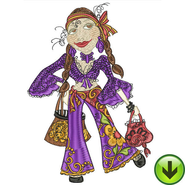 Gypsy Chique 1 Embroidery Machine Design Collection