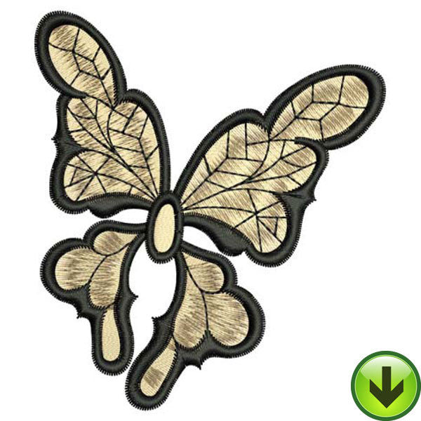 Web Wings Embroidery Design | DOWNLOAD