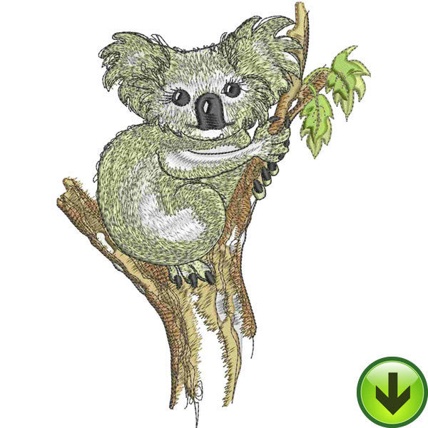 Lala Koala Embroidery Design | DOWNLOAD