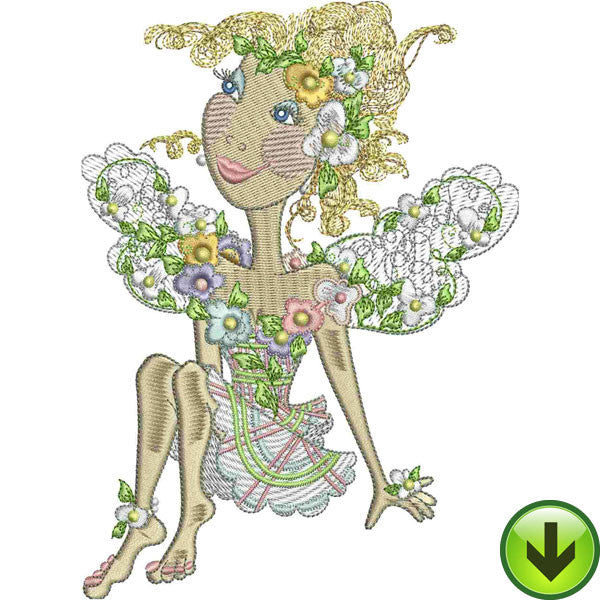 Very Fairy 1 Embroidery Machine Design Collection