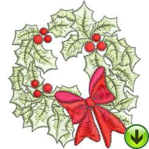Wreath Embroidery Design | DOWNLOAD