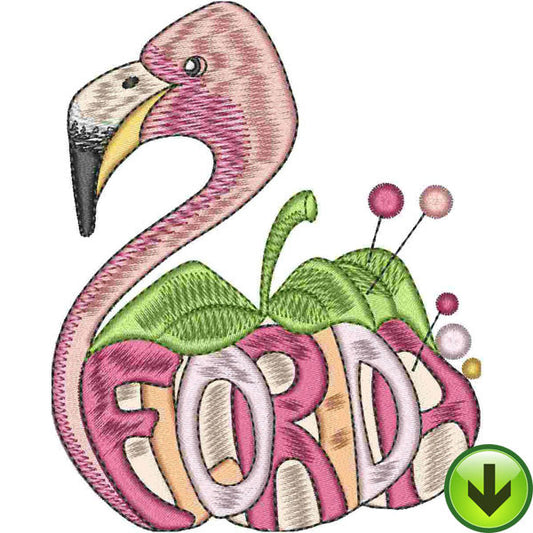 Sew Flam Embroidery Design | DOWNLOAD