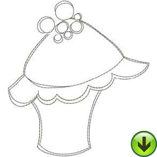 Hey Cupcake 2 Applique Embroidery Machine Design Collection