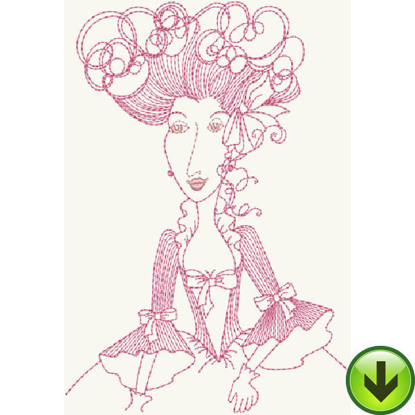 Madame Dubois Embroidery Design | DOWNLOAD