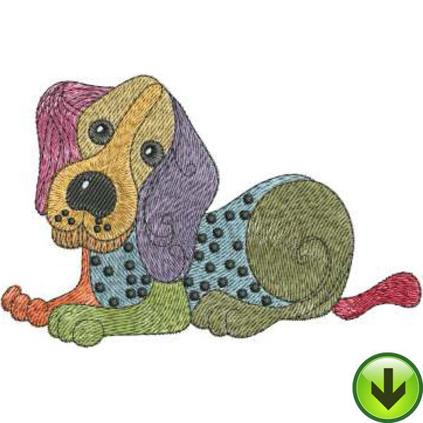 Dog Happy! Embroidery Machine Design Collection