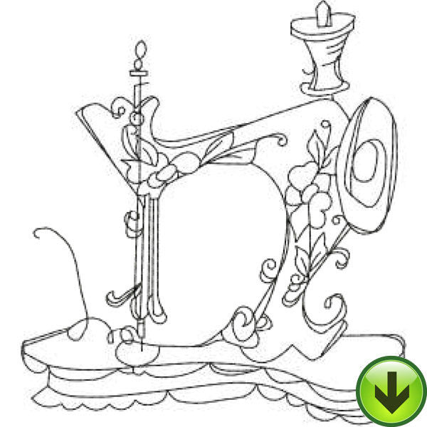 Sew Machine 3 Embroidery Design | DOWNLOAD