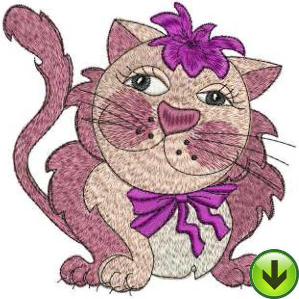 Pinkie Embroidery Design | DOWNLOAD