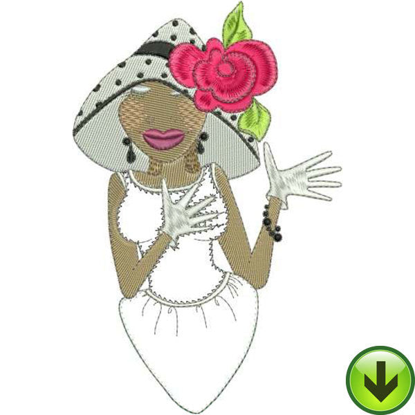Mary Appliqué Embroidery Design | DOWNLOAD