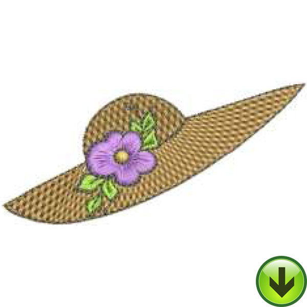 Hat 2 Machine Embroidery Design | Download