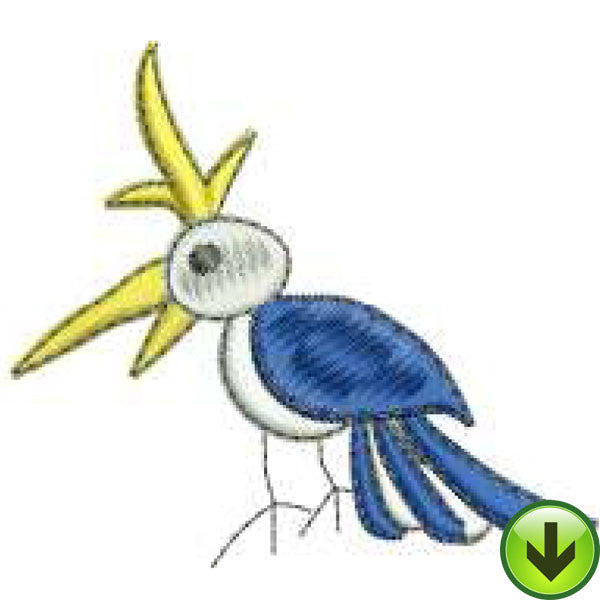 Bird 1 Machine Embroidery Design | Download