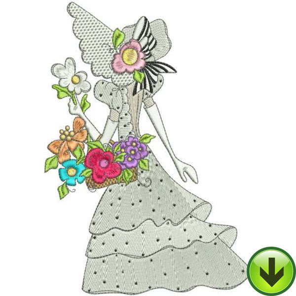 Blossom Machine Embroidery Design | Download