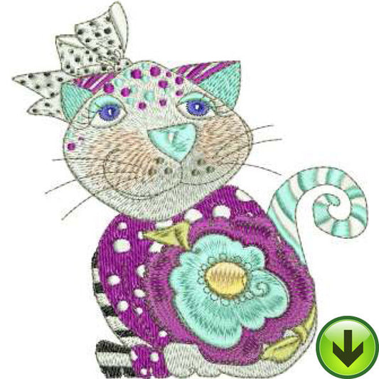 Petunia Machine Embroidery Design | Download