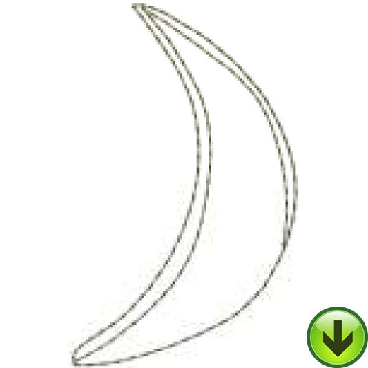 Moon Machine Embroidery Design | Download