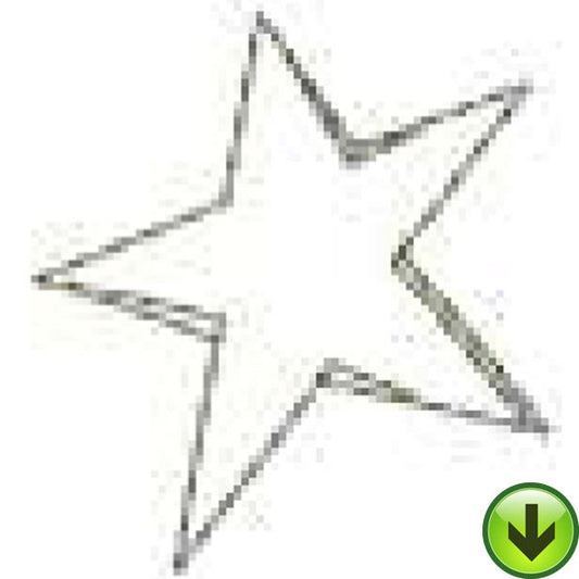 Star Machine Embroidery Design | Download