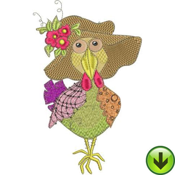 Aunt Hattie Machine Embroidery Design | Download