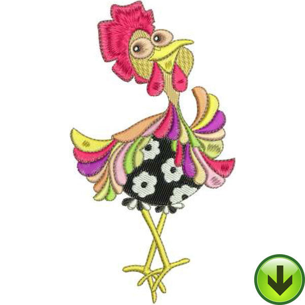 Chicken Chique 1 Embroidery Machine Design Collection