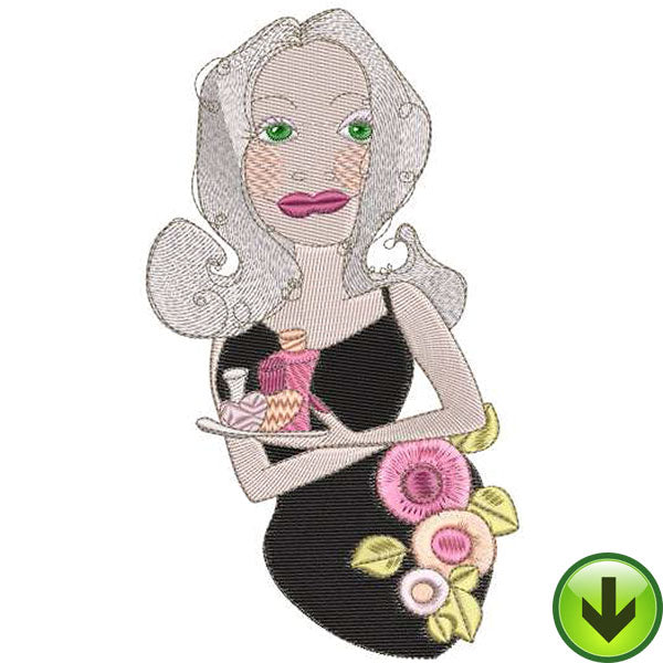Pretty Edgy Machine Embroidery Design | Download