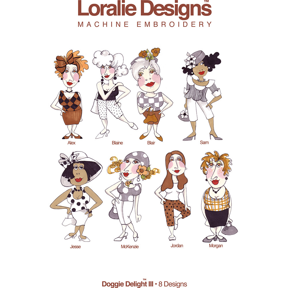 Doggie Delight 3 Embroidery Machine Design Collection