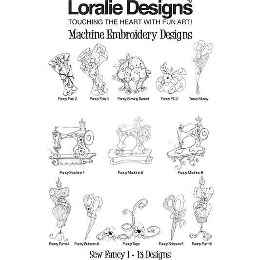 Sew Fancy 1 Embroidery Machine Design Collection