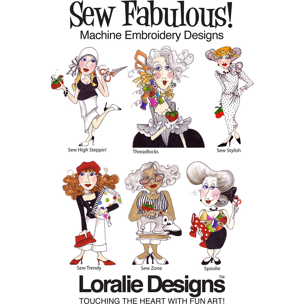 Sew Fabulous! Embroidery Machine Design Collection