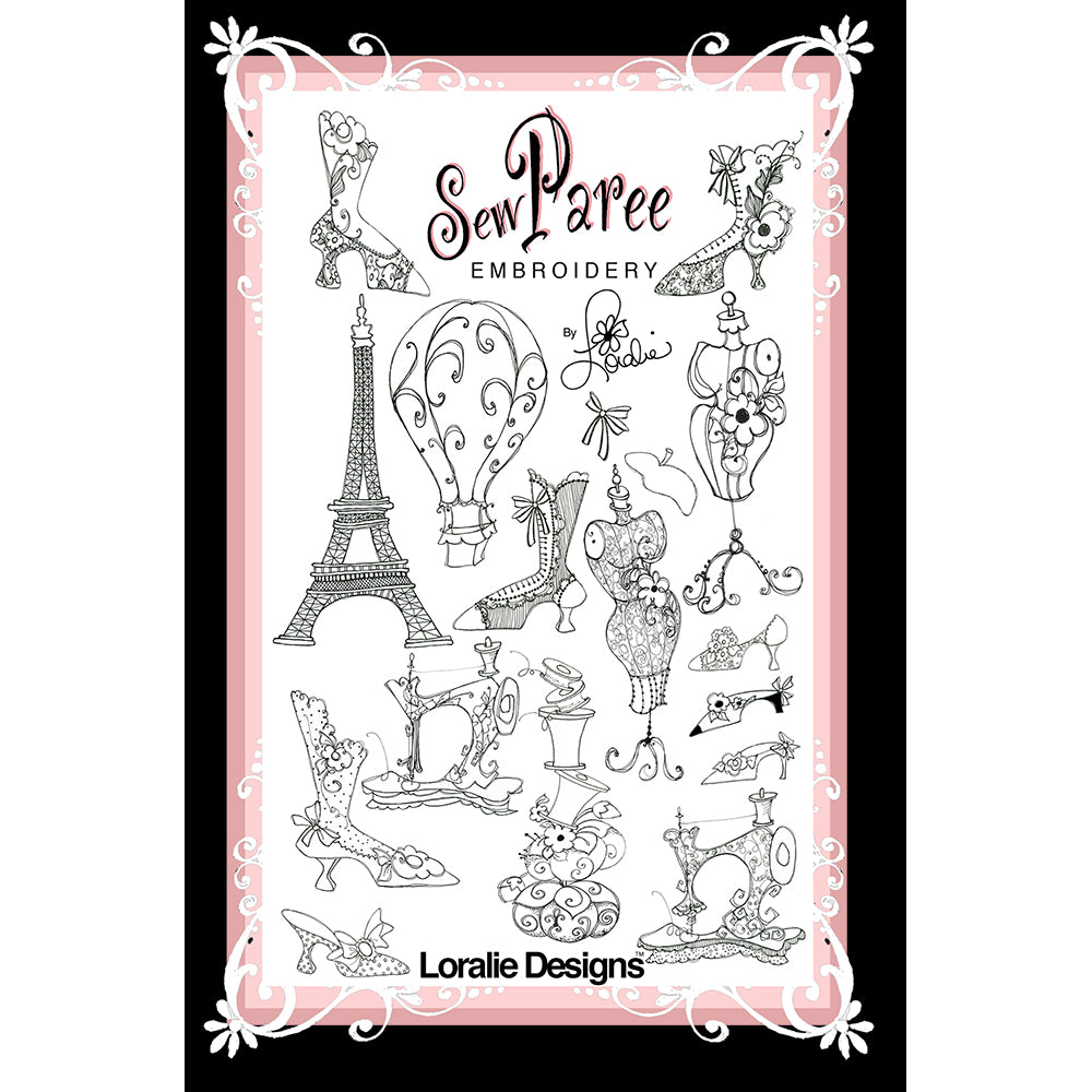 Sew Paree Embroidery Machine Design Collection