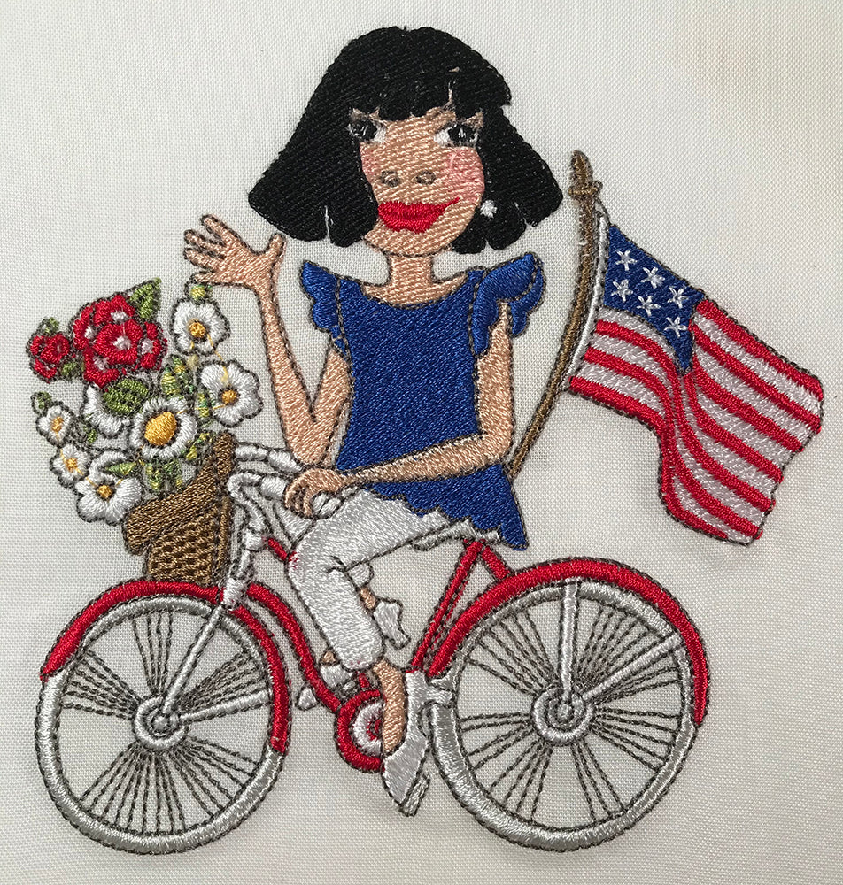 Download Free Ride Embroidery Design | Multi-Format, USA Made – Loralie ...