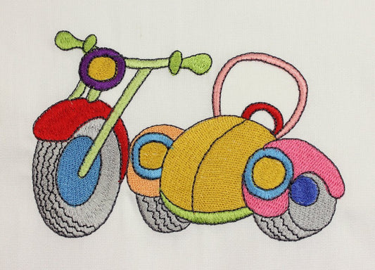Fun on the Side Embroidery Machine Design | Download